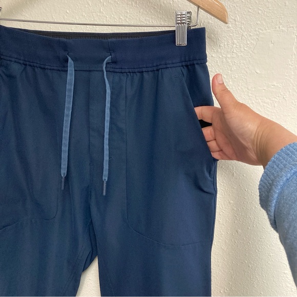 lululemon atlética Men’s Sweatpants Sz M Navy Comfort - Picture 3 of 13